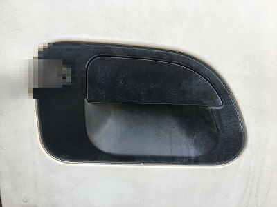 運転席の鍵穴部分